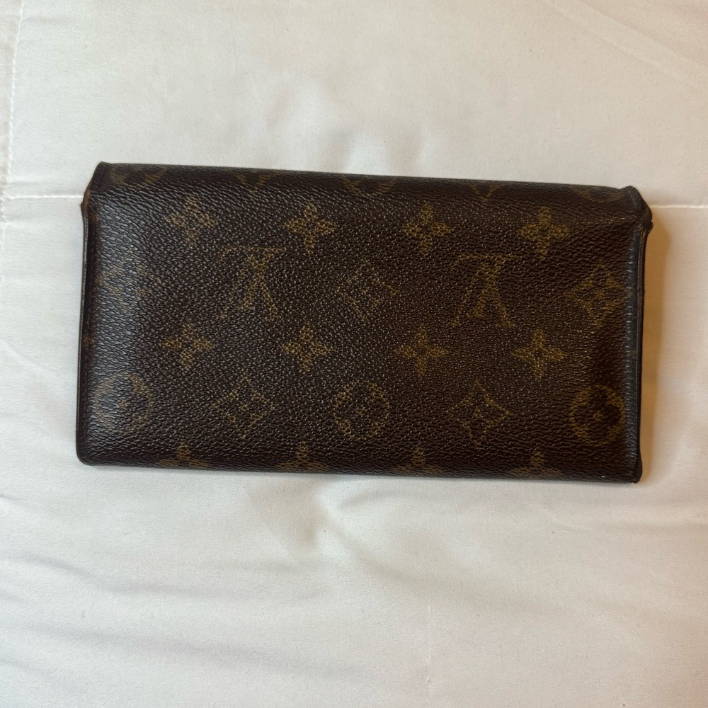 Louis Vuitton Monogram Sarah Long Wallet EUC With Box - Picture 3 of 16
